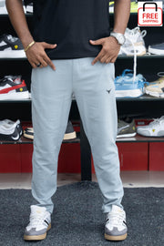 Men's Stylish Regular Fit Popcorn Cargo Track Pant - Ash